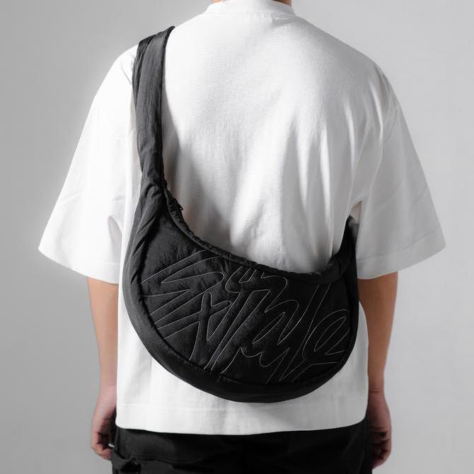 Exhale Apparel Slingbag Wylie Black Selempang