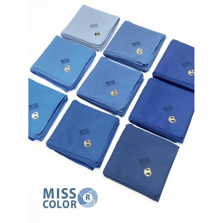 Hijab Voal POLOS Miss Color Premium Basic Scarf - Segi empat 120x120