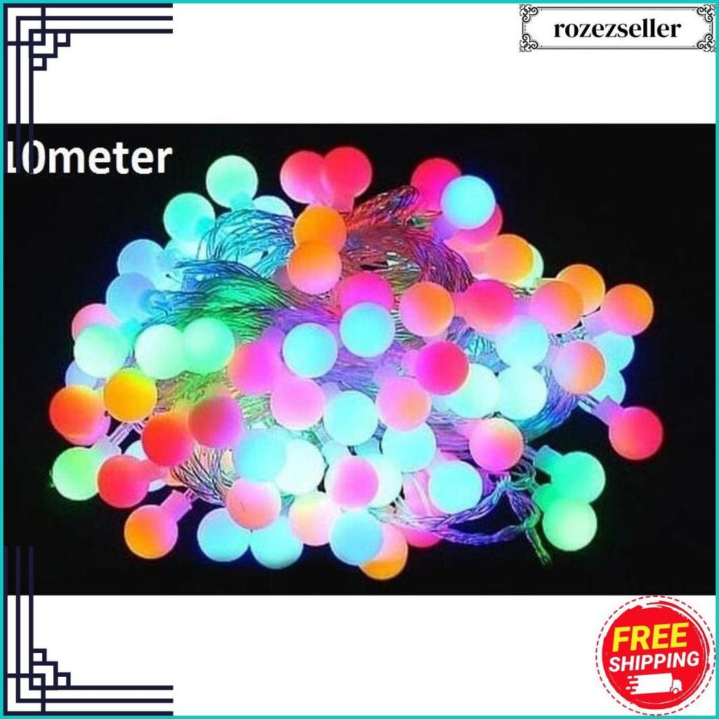 [Jmc] Lampu Tmblr Anggur / Lampu Tmblr 10 & 5 Mtr / Lampu Tmblr Bunga / Lampu Hias Natal / Led Twink