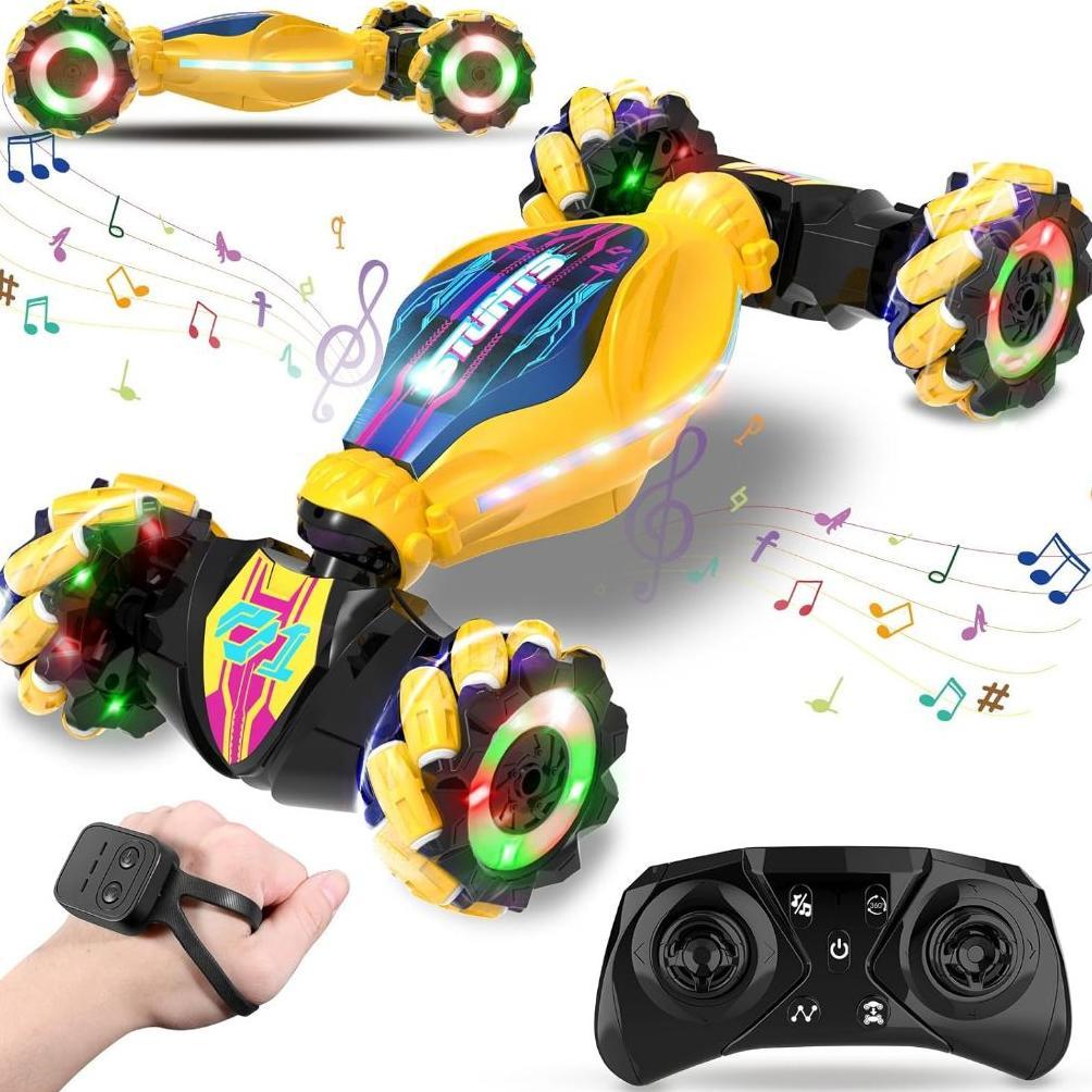 Paaxido Gesture RC Car - Gesture Sensing RC Stunt Car Toys for Boys Girls
