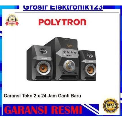 BEBAS ONGKIR - SPEAKER AKTIF POLYTRON PMA 9522 PMA-9522 ( KAROKE + RADIO)