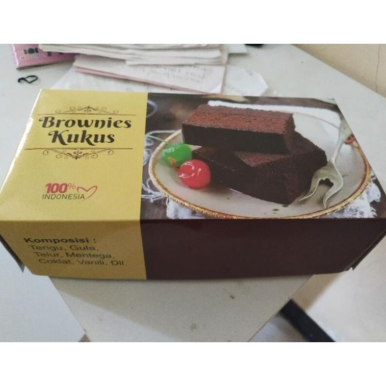Dus Kue Brownies Kukus 22x11,2x6,5 Isi 50cs