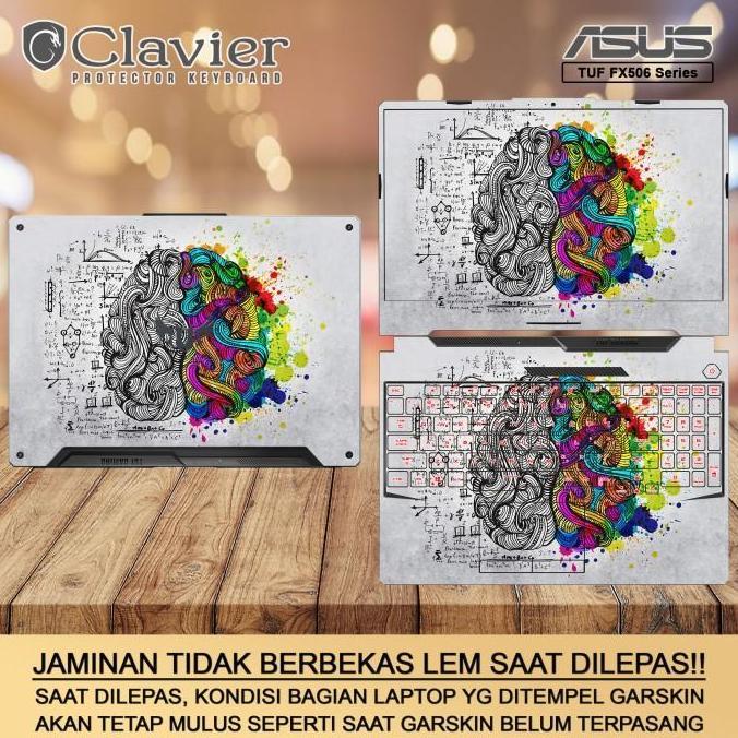 Cover Garskin Laptop Asus TUF F15 FX506 FX506H FX506HE FX506HM Bening