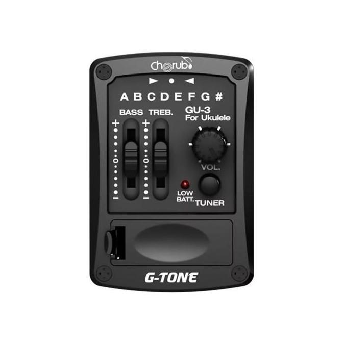 Cherub GU-3 Akustik Ukulele Preamp Pickup Ukulele Tuner Chromatic