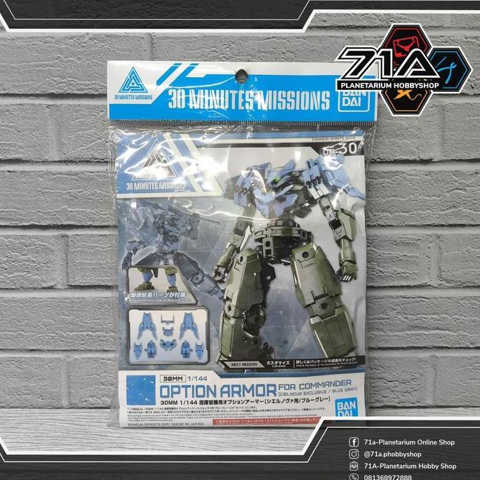 30 MM OPTION ARMOR FOR COMMANDER [CIELNOVA EXCLUSIVE/BLUE GRAY]