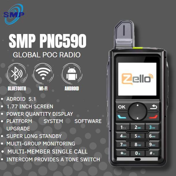 HT POC Radio SMP PNC590 Android Zello Global