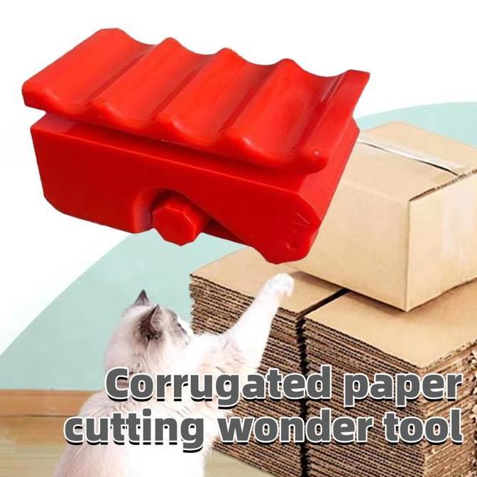 YOUEI 1pc Pemotong Karton Alat daur ulang portabel, serbaguna dan serbaguna Pemotong Kertas Bergelom