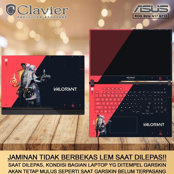 Cover Garskin Laptop Asus ROG G713 G713Q G713QC G713QM G713QR Bening