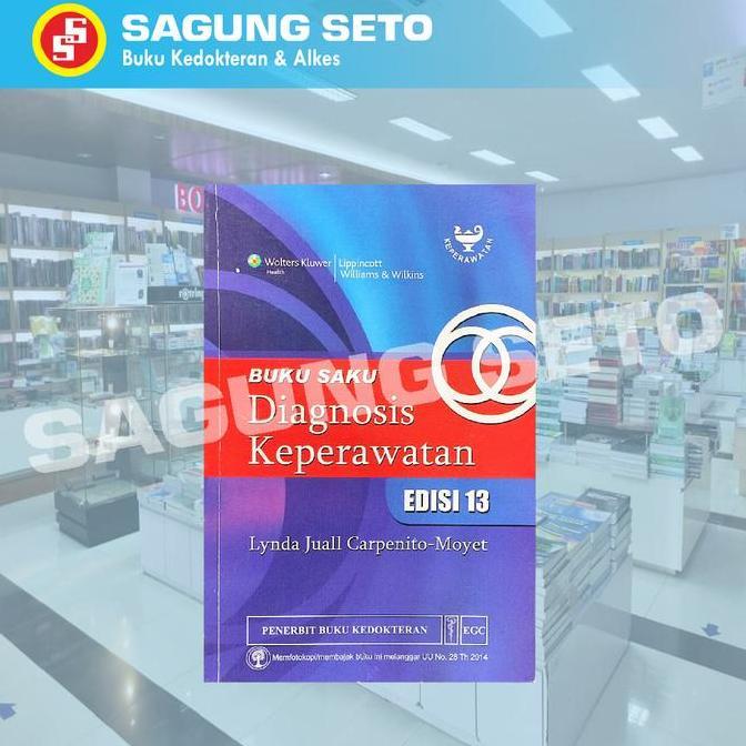 TERMURAH - BUKU SAKU DIAGNOSIS KEPERAWATAN EDISI 13