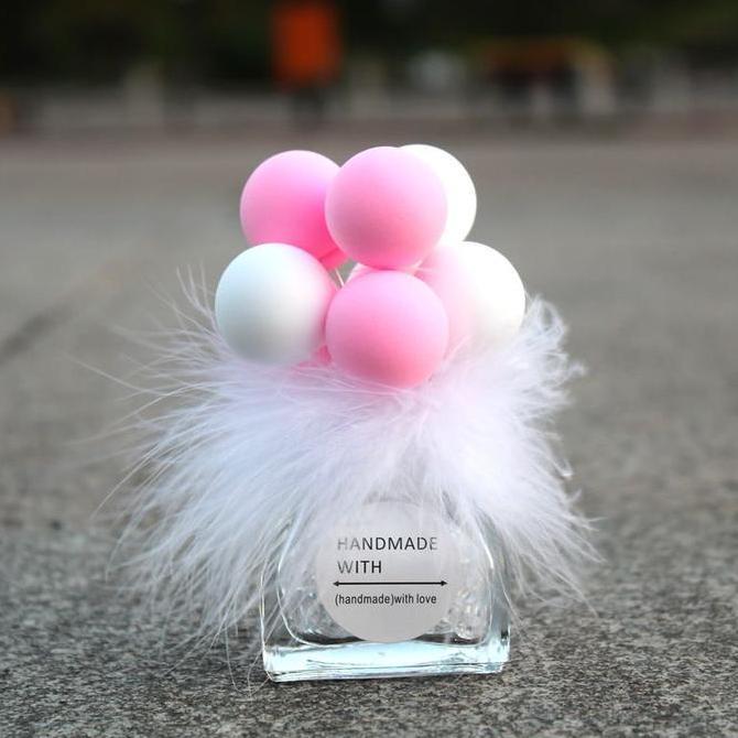 SHISHIO Tempat Parfume Balon Mobil Botol Parfum Mobil Pajangan Dashboard Mobil Dekorasi Dashboard Mo