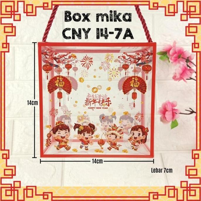 New- Box Mika CNY Imlek Goodie Bag Souvenir