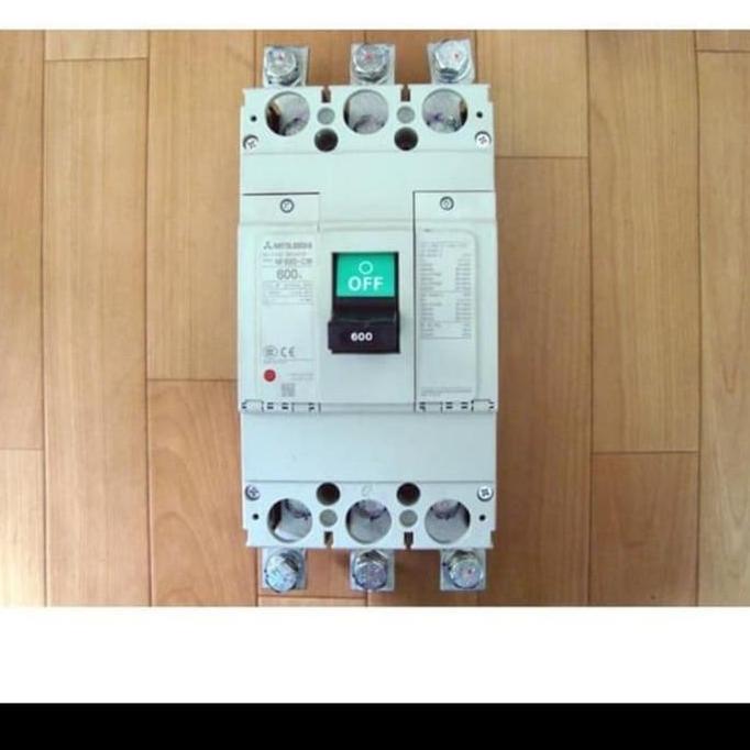 Promo nfb mccb breaker mitsubishi nf630-cw 600a nf-630cw 600a COD