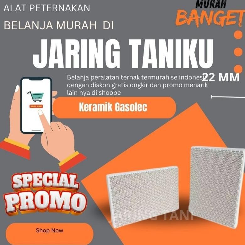 KERAMIK GASOLEC - SPAREPART GASOLEC - SPAREPART PEMANAS KANDANG MURAH - READY