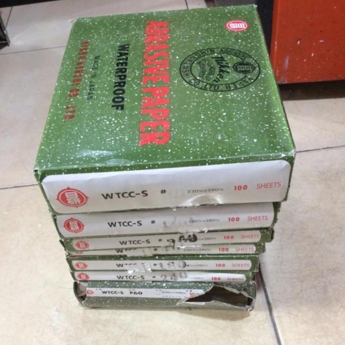 amplas nikken #320 - amplas Duco nikken 1 pak 100pcs Made in japan