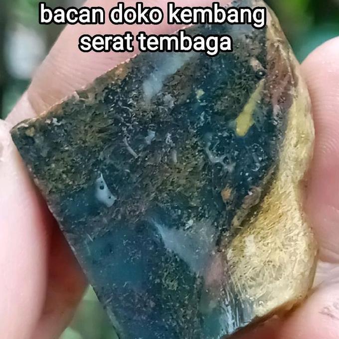 Batu bacan doko/batu bacan/batu bacan kembang/batu akik /bacan tembaga/batu garut