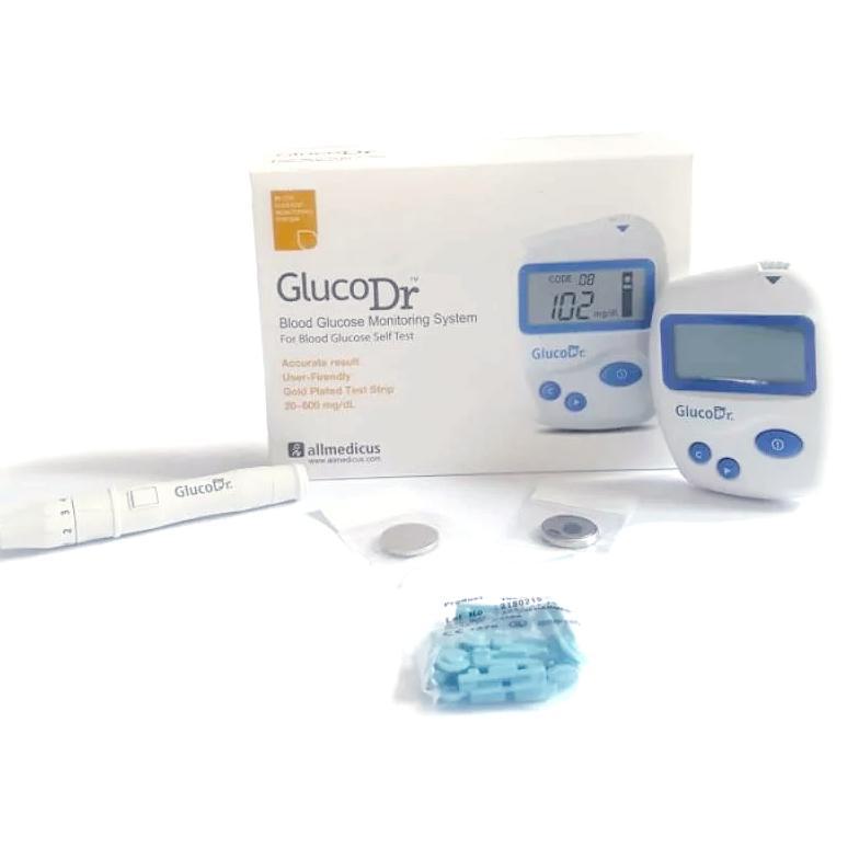 GlucoDr / Alat Tes Gula Darah Glucosa Gluco Dr / Alat Cek Darah GlucoDr AGM 2100