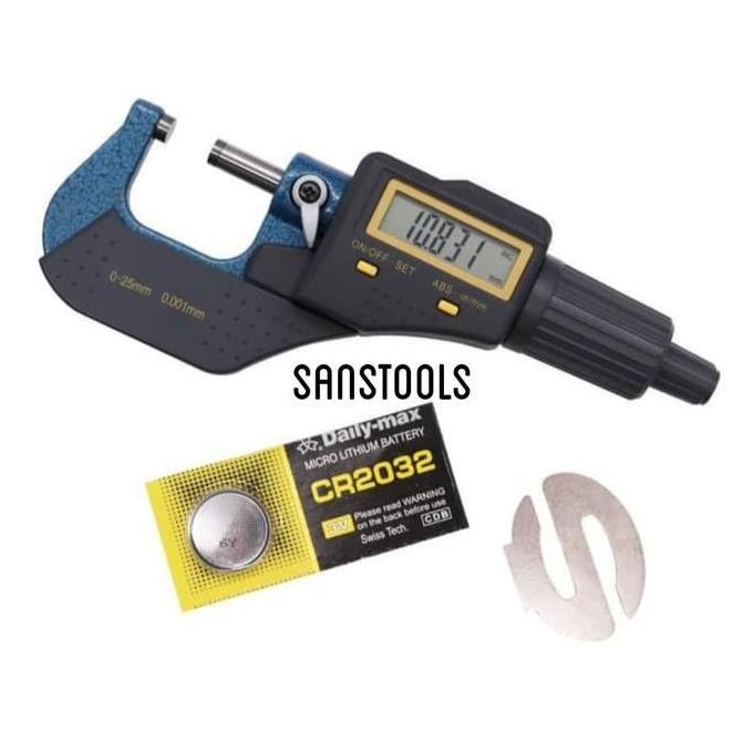 Digital micrometer 0-25mm mikrometer Digimatic thickness gauge murah