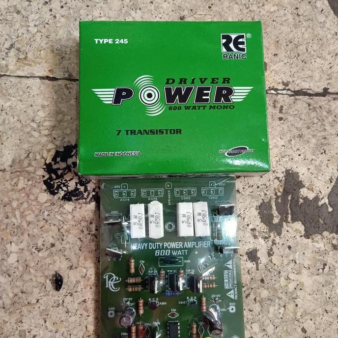 kit driver power 600 watt type 245 amplifier rakitansound system audio