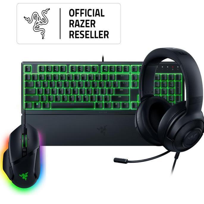 Razer Basilisk V3 + Razer Kraken X Lite  + Razer Ornata V3 X -  Gaming Bundle