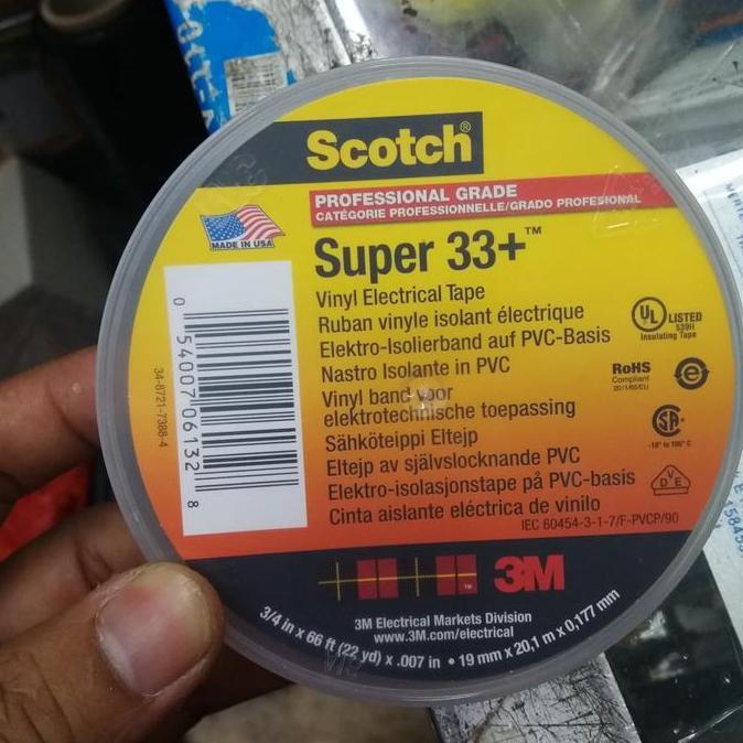 isolasi 3M scoth 33+