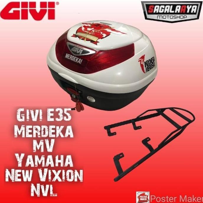 Givi E35 Edisi Merdeka Bracket Top Box Ori Givi Mv New Vixion Nvl Terbaik