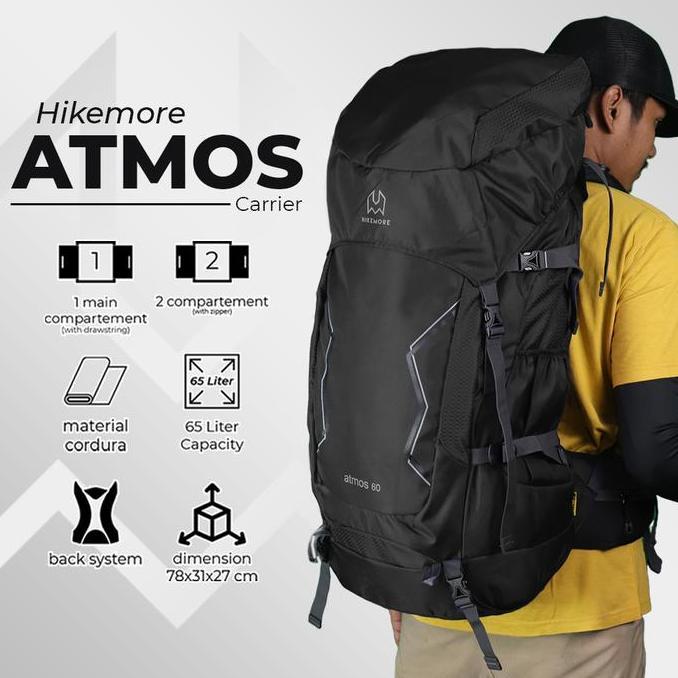 Tas Ransel Gunung Carrier Hikemore Atmos Setara