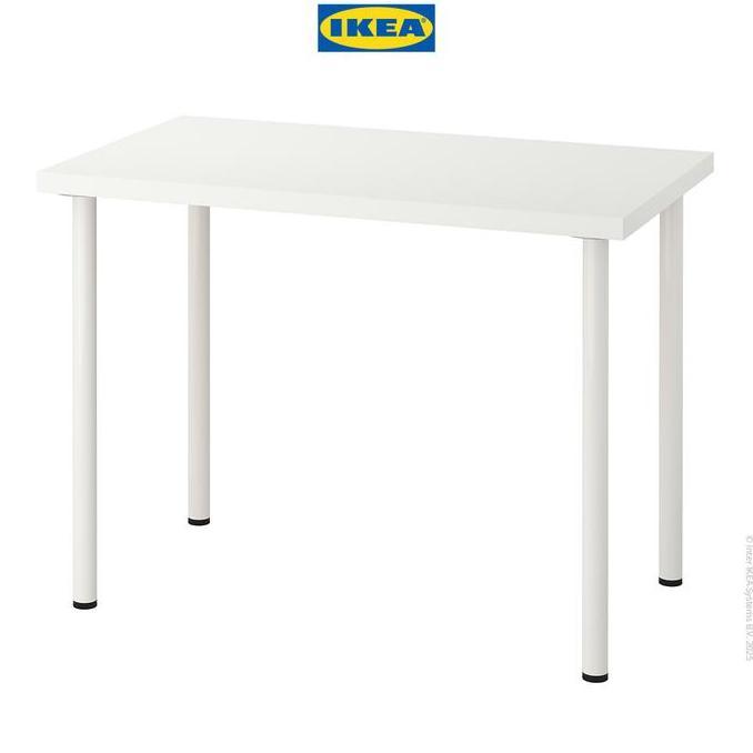 Terlaris Ikea Linnmon Meja Minimalis Berkualitas Putih 100X60 Cm