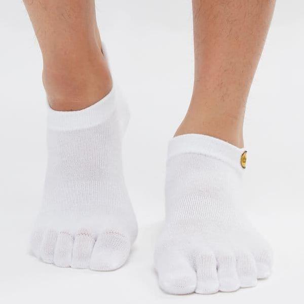 Vibram Fivefingers Socks - No Show White
