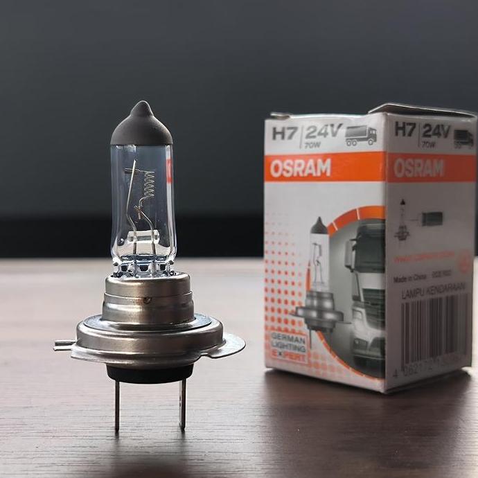 BOHLAM LAMPU HALOGEN H7 24V 70W OSRAM 100%