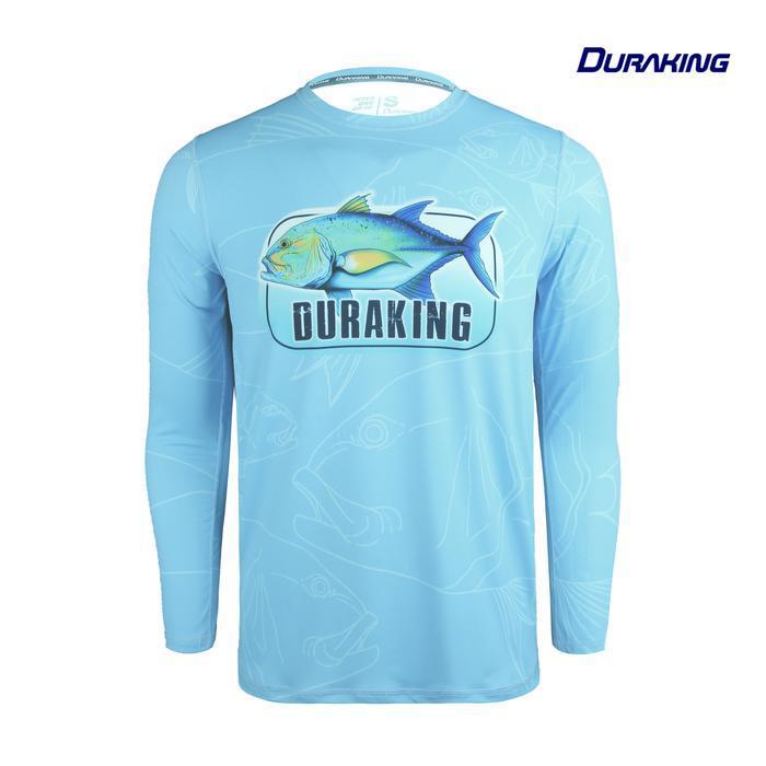 Duraking Jersey Mancing Bluefin Ranger Light Blue Terlaris Best Quality 100% Original