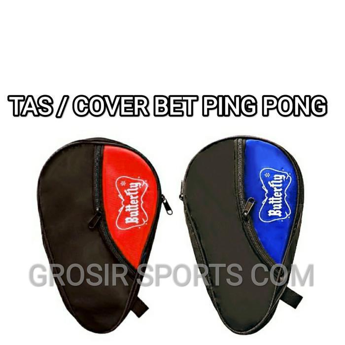 Tas Cover Bat / Bet Ping Pong Butterfly + Saku Bola Depan Terbaru Best Quality 100% Original