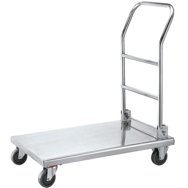Foldable Trolley | Trolley Barang Stainless Steel 500 Kg Mutu Fpt-500