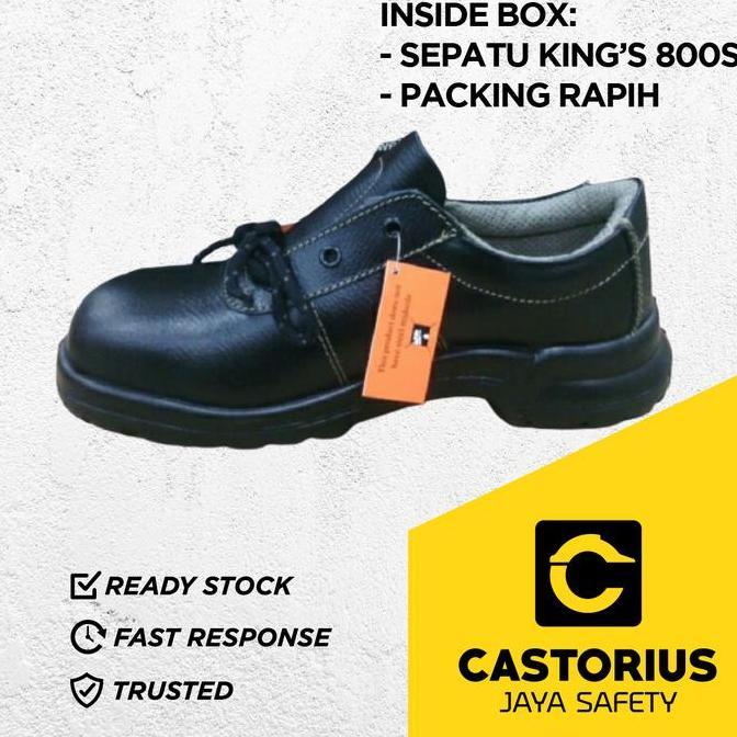 Sepatu Safety King'S Kws800 Sepatu Kerja Proyek Ori Murah