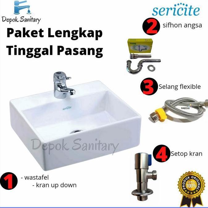 Wastafel Cuci Tangan Sericite 2027/ Washtafel Sericite 2027/ Wastafel