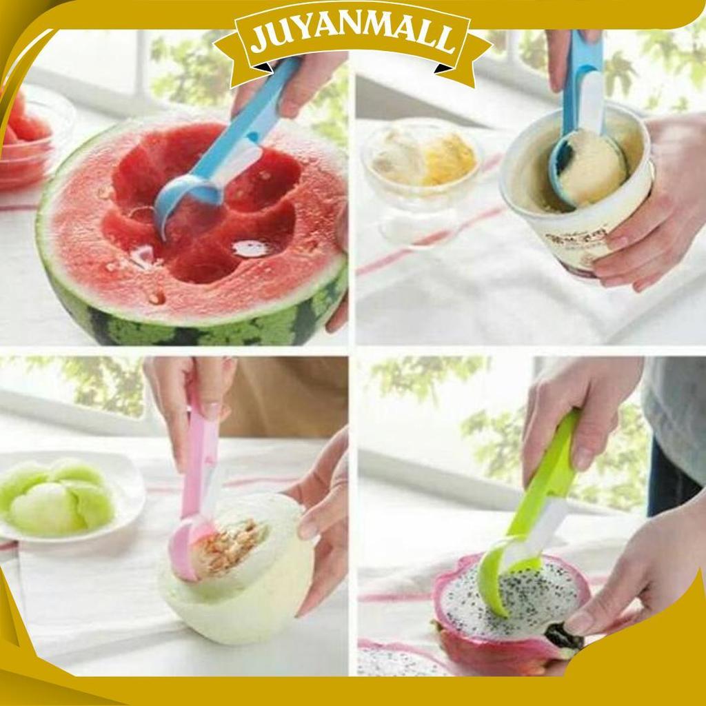 Sendok Scoop Ice Cream Buah Plastik E Sale