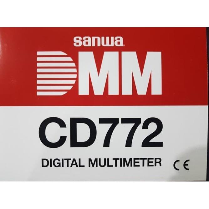 Sanwa Cd772 Digital Multimeter / Sanwa Digital Multimeter Cd-772
