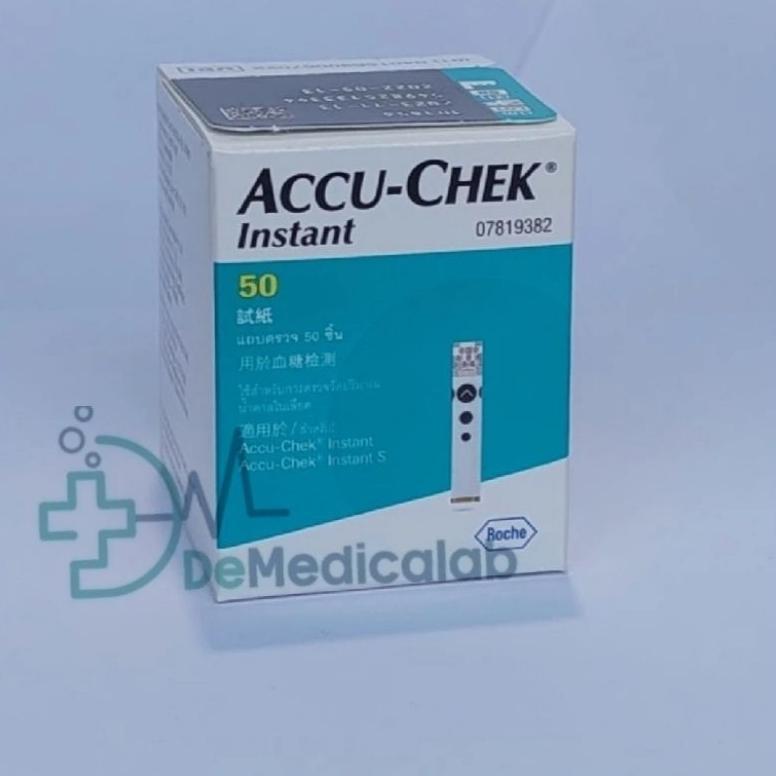 Strip Accu-Chek Instant Tes Gula Darah Isi 50