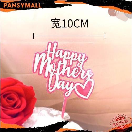 Cuci Gudang Topper Happy Mother'S Day Hiasan Kue Hari Ibu Mother Day Untuk Mama Ibu Mom