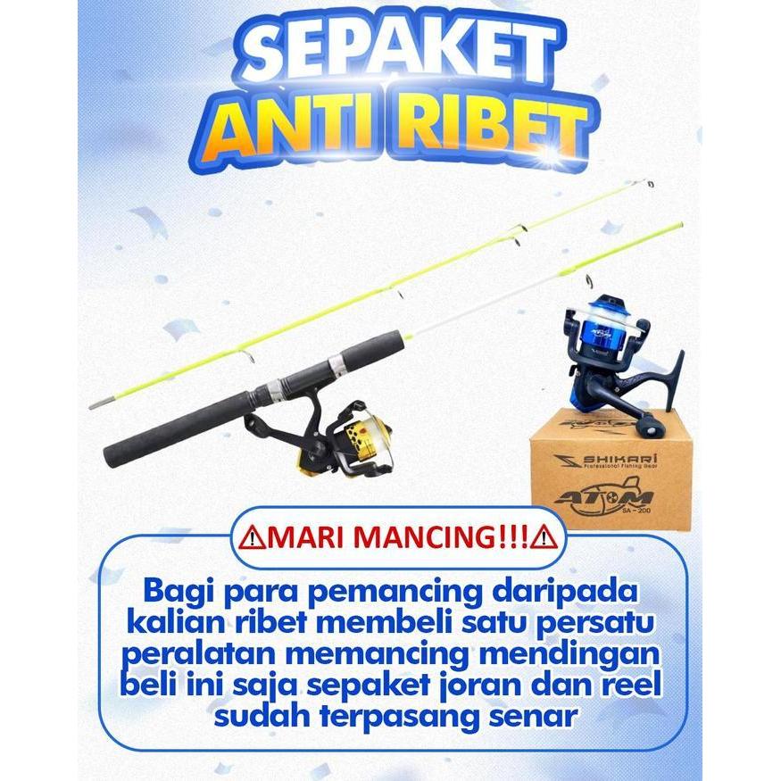 Sepaket Joran Kolam X-Blade Thunder Nozawa Dan Black Dog Terbaru Best Quality 100% Original