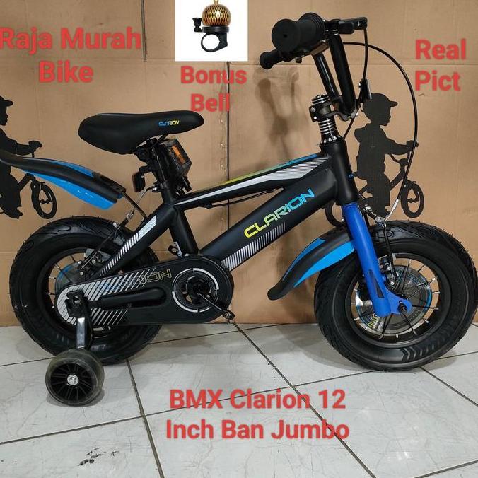 Sepeda Anak Laki Laki Bmx 12 Inch Clarion Ban Jumbo Sepeda Bmx Clarion