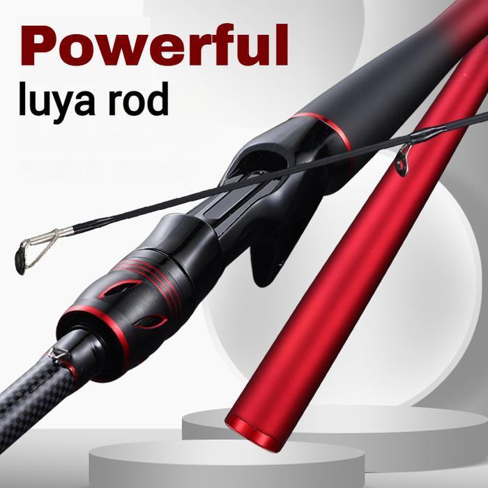 Shimano Joran Pancing Spinning Rod 2 Section Carbon Solid Action Ul Ring Original Guide Kuat & Tahan