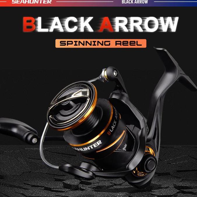 SEAHUNTER BLACK ARROW Reel Pancing Power Handle Reel Spinning 1000 3000 Reel Pancing Putar Kumparan 
