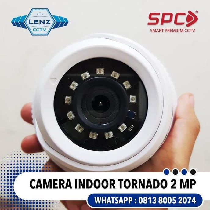 Camera Cctv Spc Tornado Indoor 2 Mp / 4 In 1 Dvr 1080P
