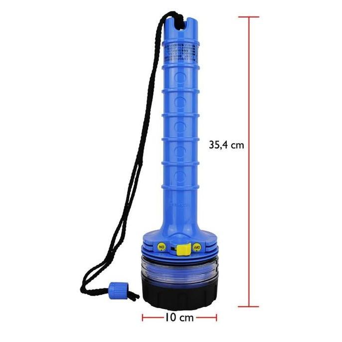 Senter Selam/Diving Torch Toshiba K-137 Krypton Kualitas Terbaik Harga Termurah