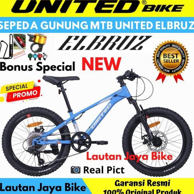 Sepeda Gunung Mtb 20 Inch United Elbruz Rem Discbrake Operangigi Terbaru
