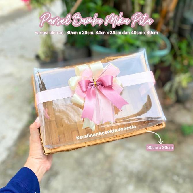 =+=+=+] READY BOX HANTARAN BONUS PITA (Parsel bambu mika pita) besar makanan hampers seserahan pirin