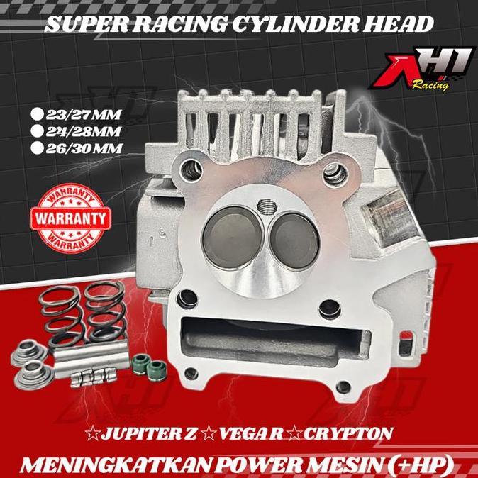 Paket Cylinder Blok Head Jupiter Z Vega R Crypton 24/28 26/30 23/27 Mm 24 28 Mm Cnc Porting - Cylind