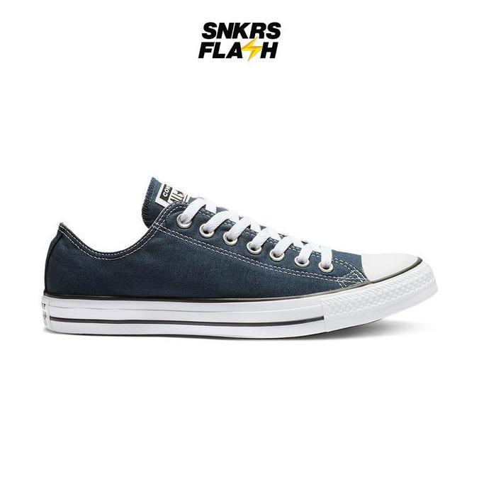 Sepatu Sneakers Unisex Converse Ct As Ox Canvas Navy White - M9697C