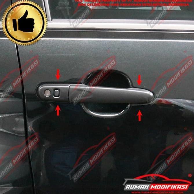 DOOR HANDLE COVER - COVER HANDLE PINTU - RUSH 2018-ON - BLACK