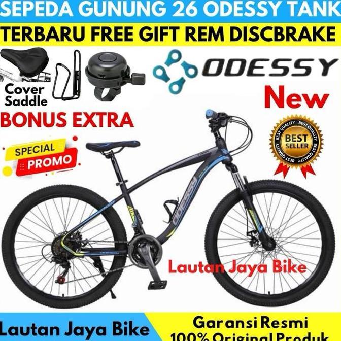 Sepeda Gunung Mtb 26 Odessy Tank Rem Discbrake Operangigi New